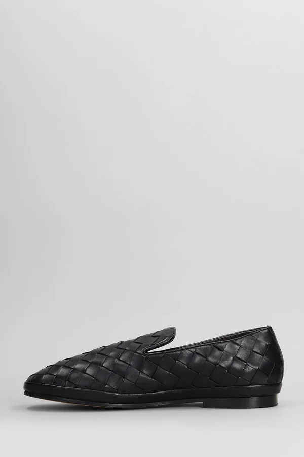 Loafers In Black Leather - Image 3