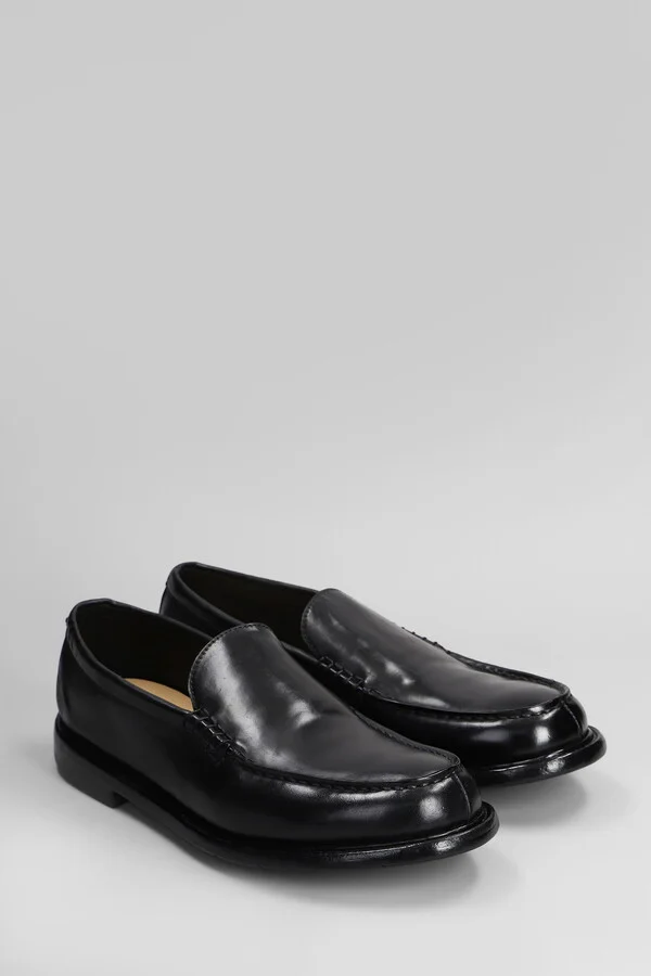 Loafers In Black Leather - Image 2