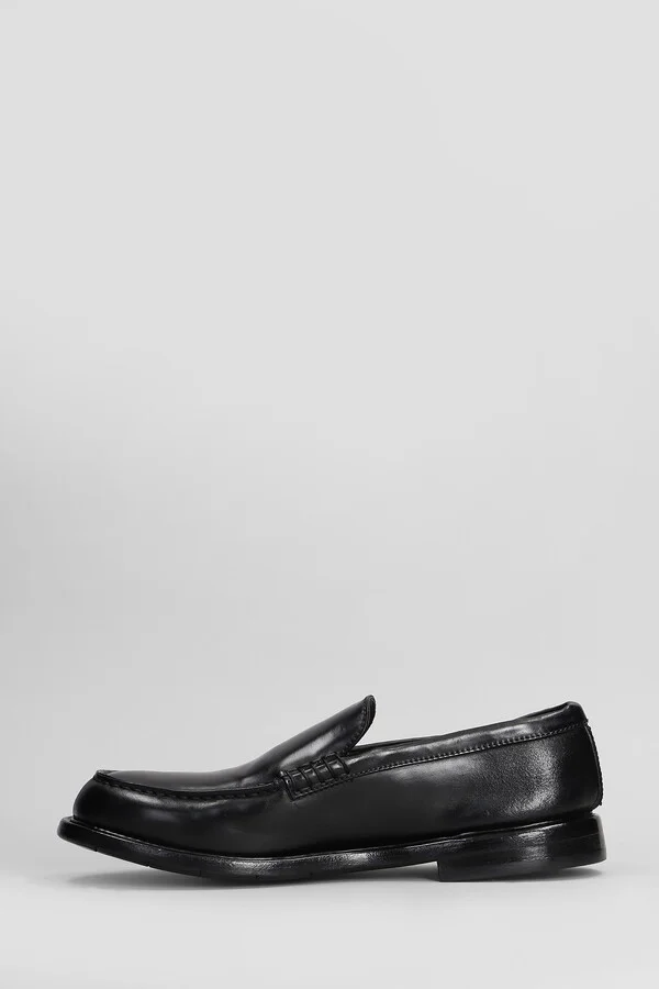 Loafers In Black Leather - Image 3