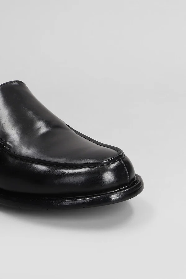 Loafers In Black Leather - Image 5