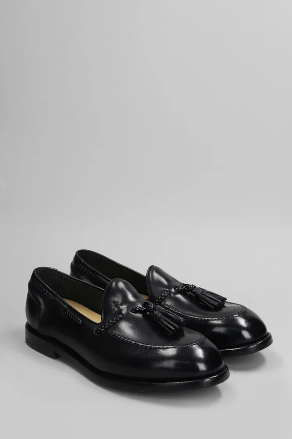 Loafers In Black Leather - Image 2
