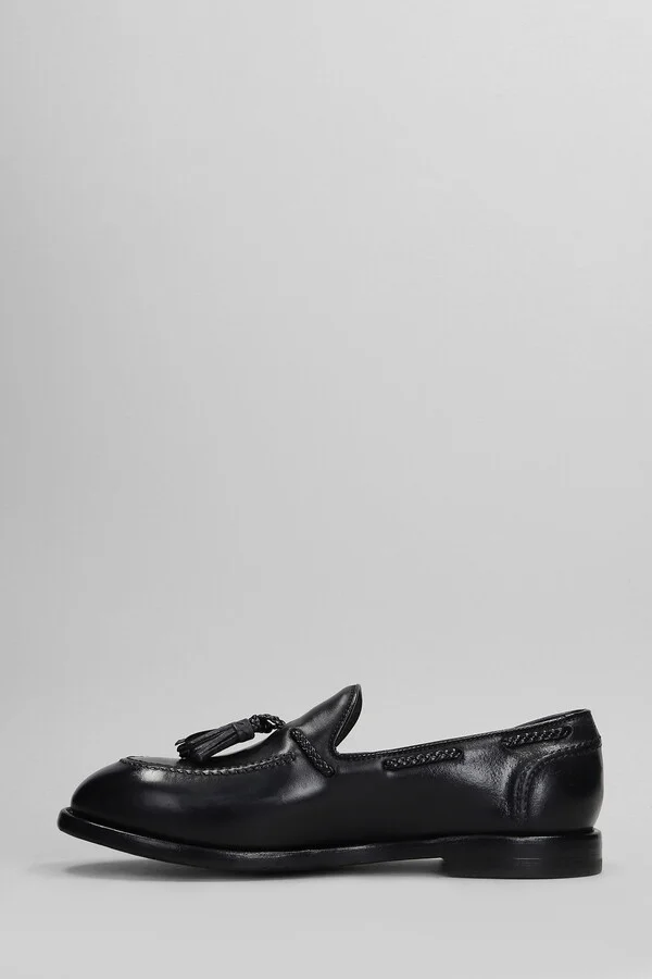 Loafers In Black Leather - Image 3