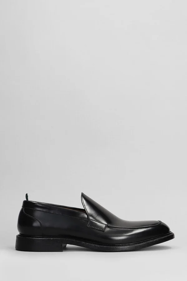 Loafers In Black Leather