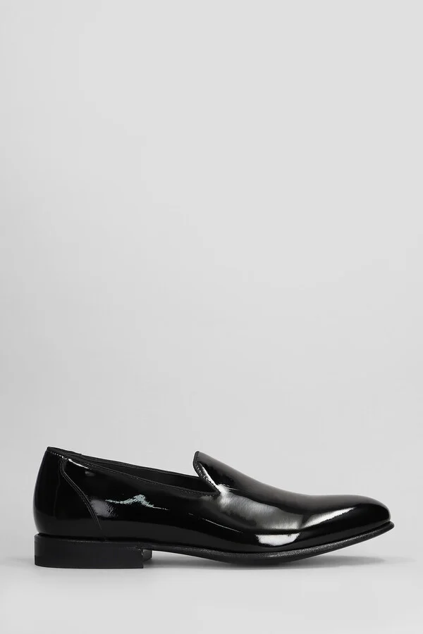 Loafers In Black Patent Leather