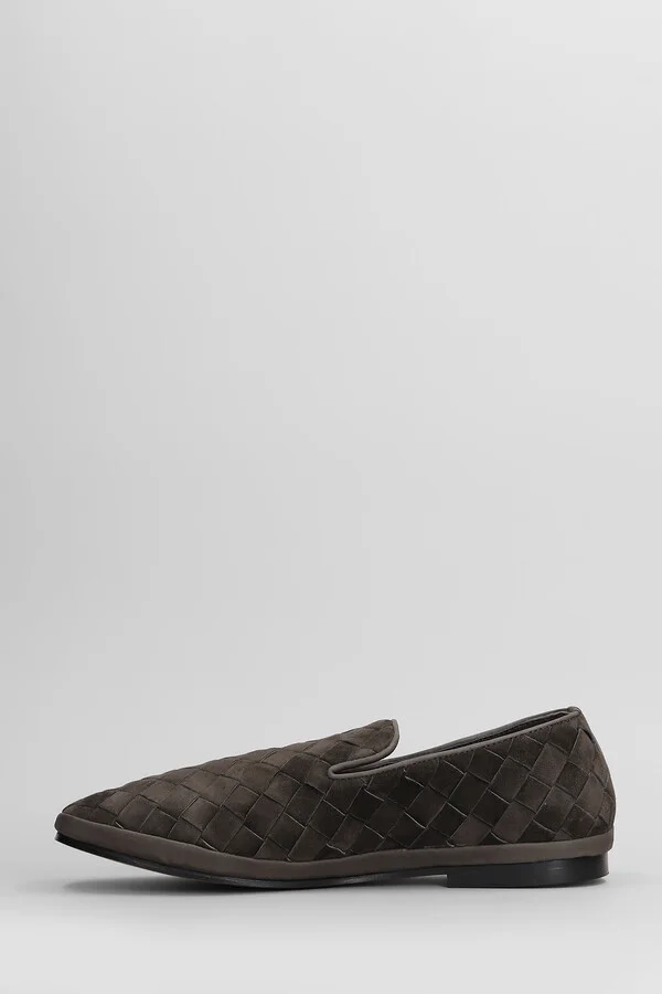 Loafers In Brown Suede - Image 3