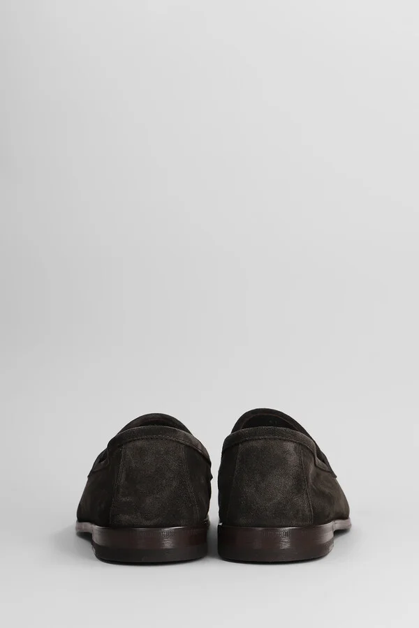 Loafers In Brown Suede - Image 4
