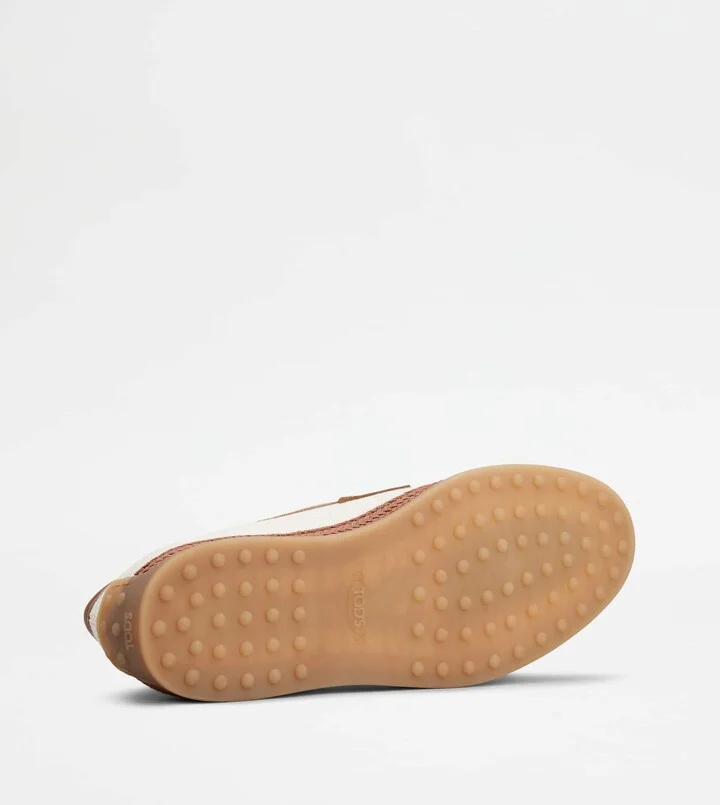 Loafers in Canvas and Leather - Image 4
