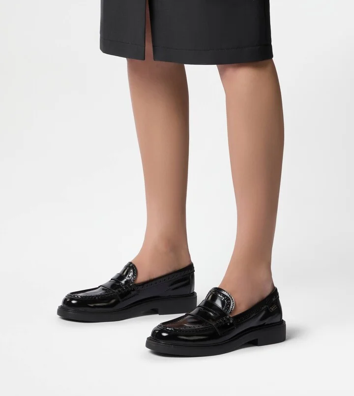 Loafers in Leather - Image 7