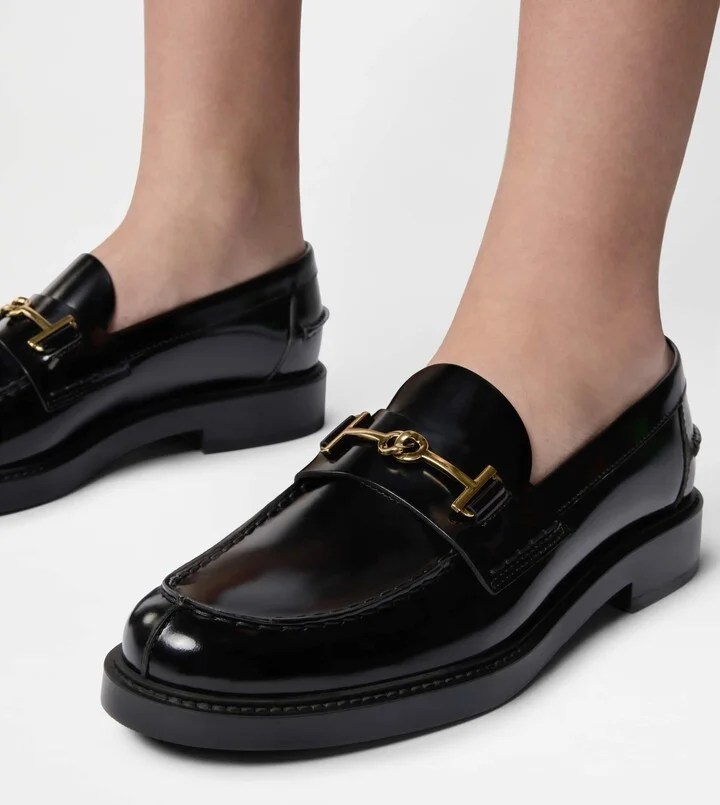 Loafers in Leather - Image 6