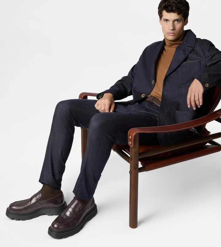 Loafers in Leather - Image 6