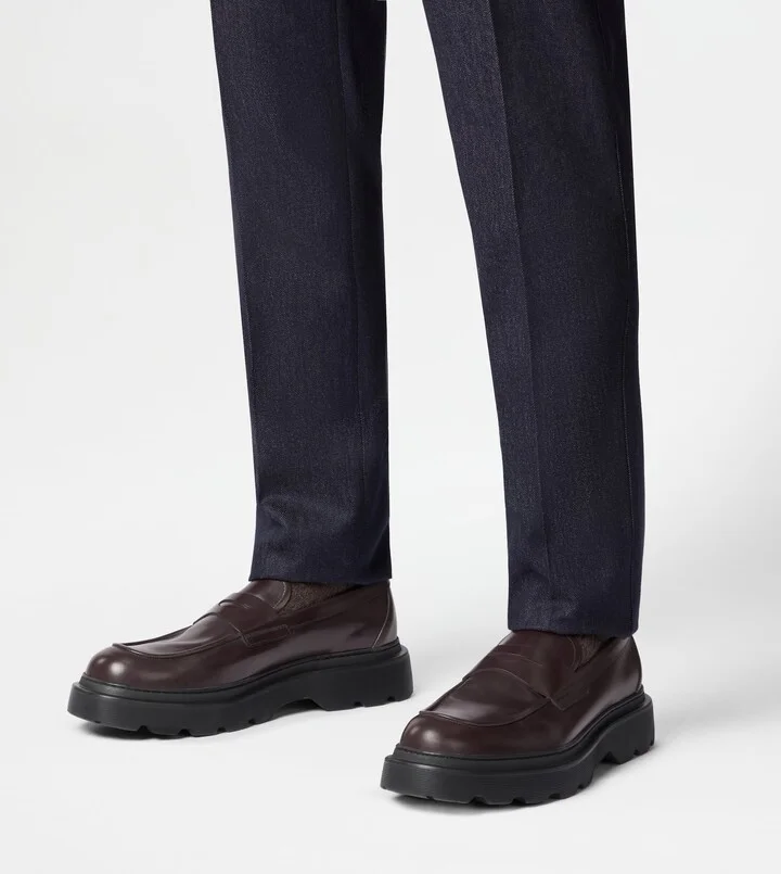 Loafers in Leather - Image 7