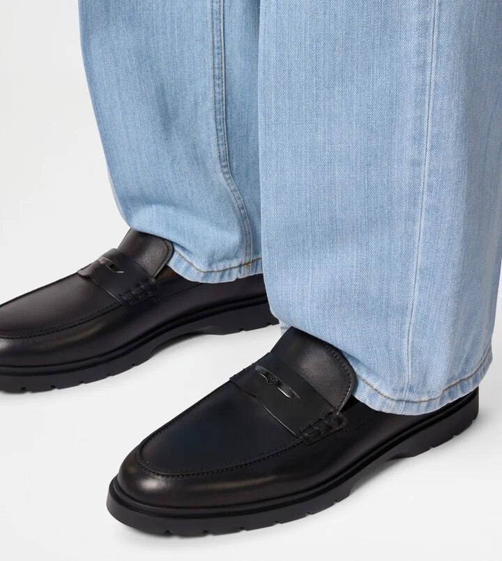 Loafers in Leather - Image 6