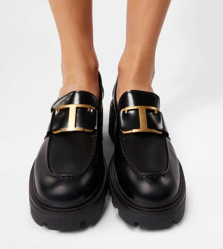 Loafers in Leather - Image 3