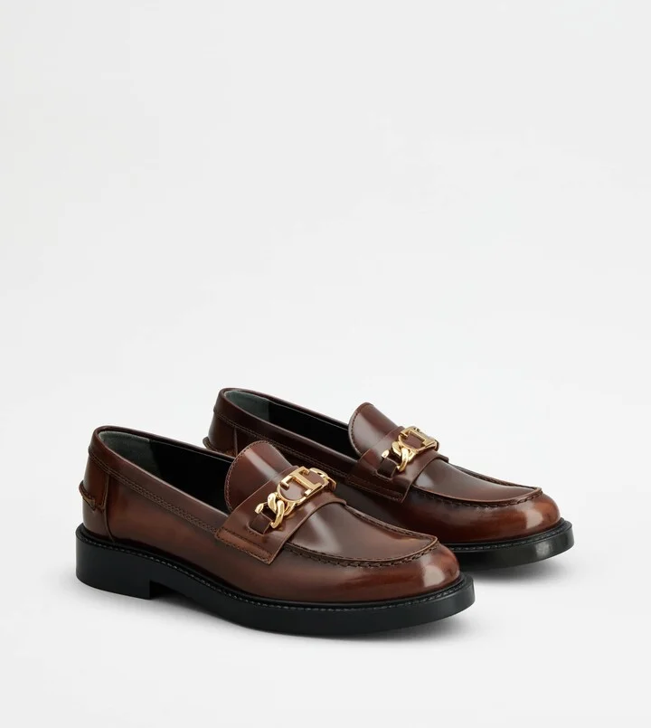 Loafers in Leather - Image 3