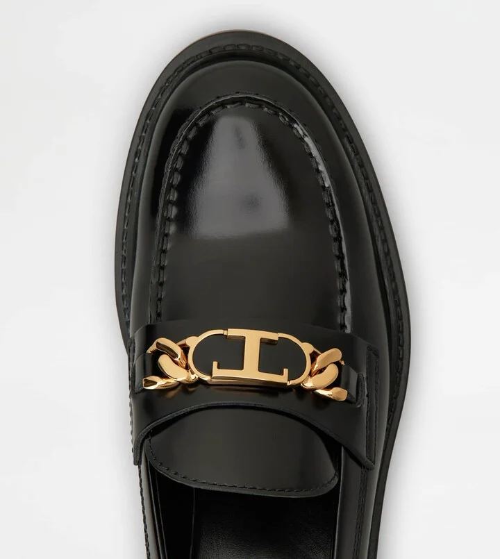 Loafers in Leather - Image 5