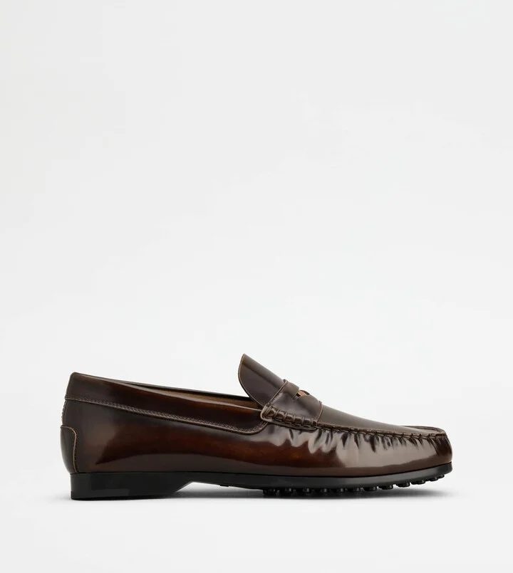 Loafers in Leather