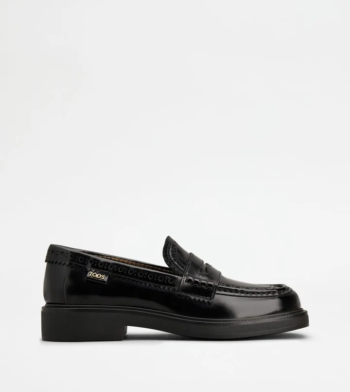 Loafers in Leather