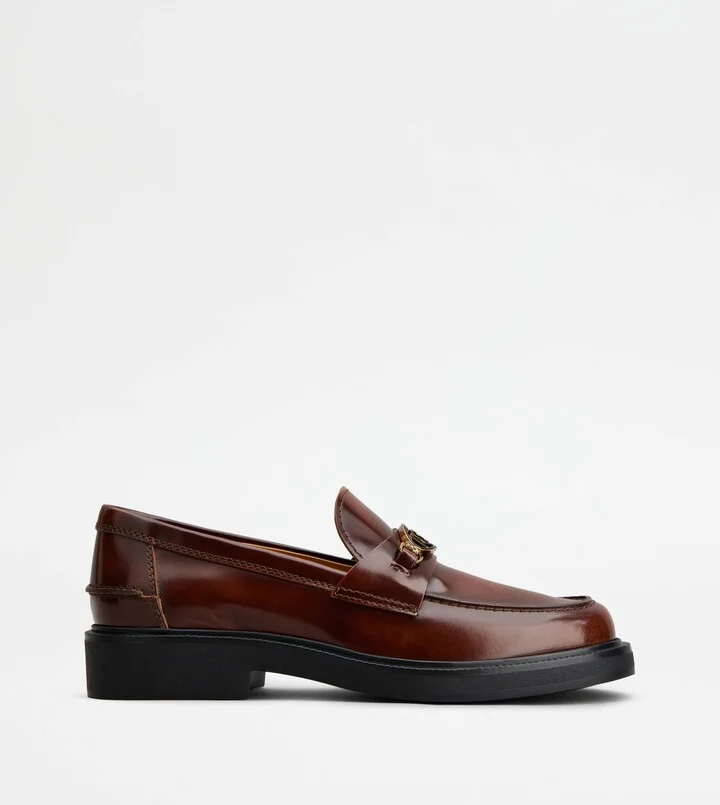 Loafers in Leather