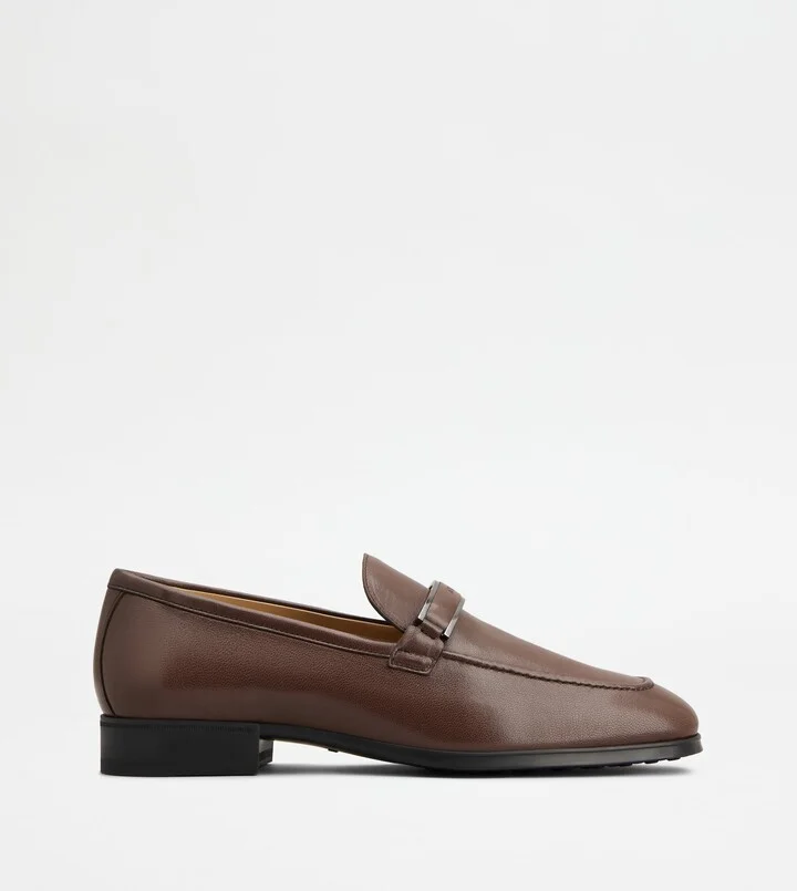 Loafers in Leather