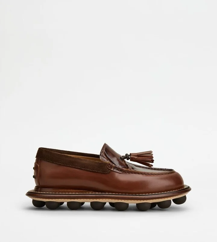 Loafers in Leather