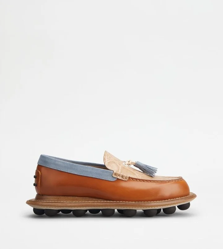 Loafers in Leather