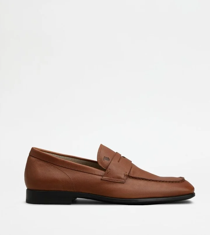 Loafers in Leather