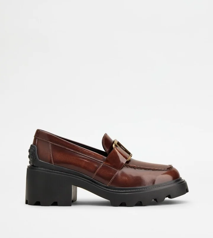 Loafers in Leather