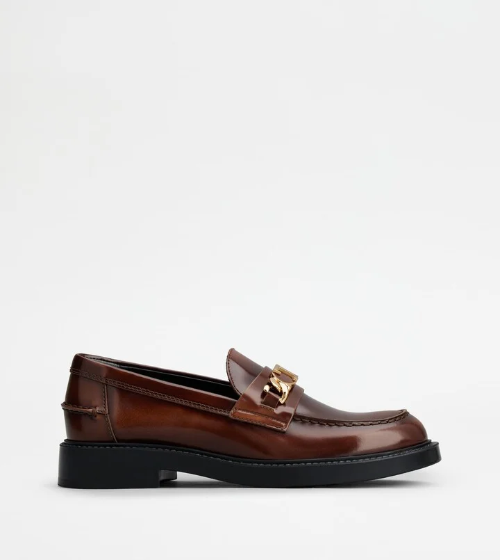 Loafers in Leather