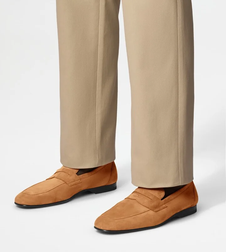 Loafers in Pashmy Suede - Image 6
