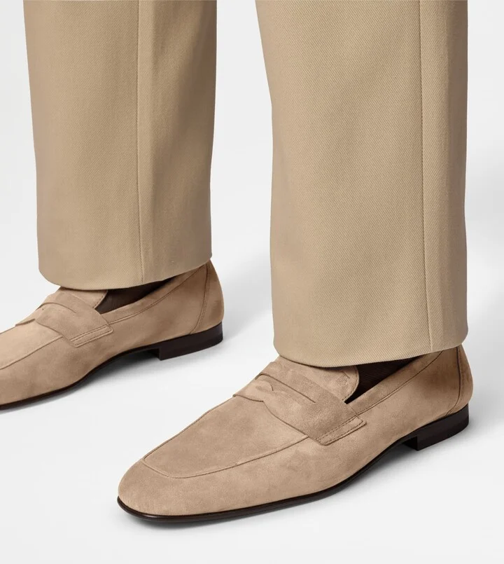 Loafers in Pashmy Suede - Image 6