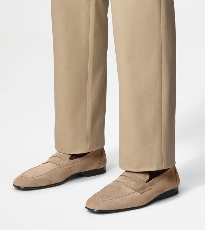 Loafers in Pashmy Suede - Image 7