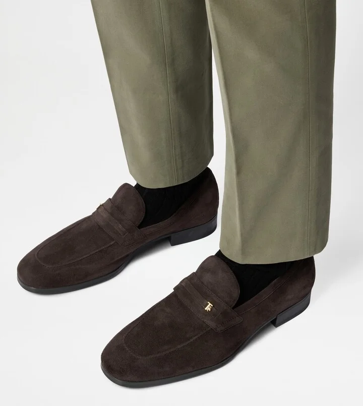 Loafers in Suede - Image 6