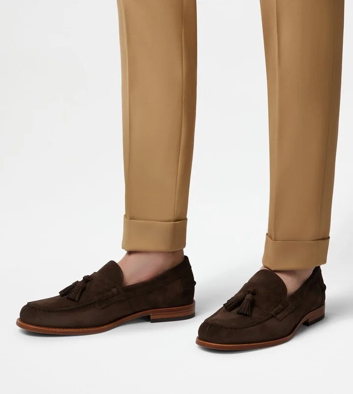 Loafers in Suede - Image 6