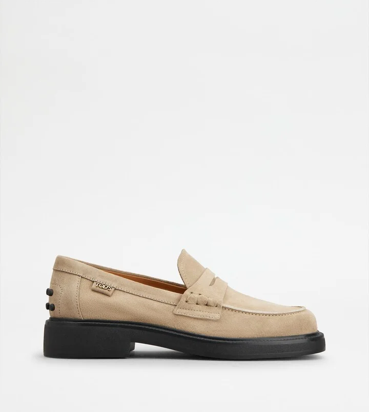 Loafers in Suede