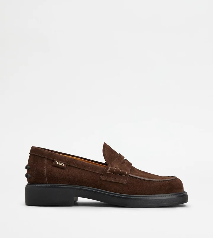Loafers in Suede