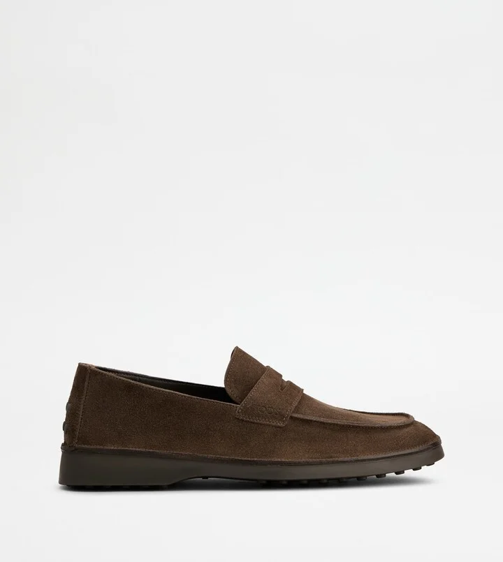 Loafers in Suede