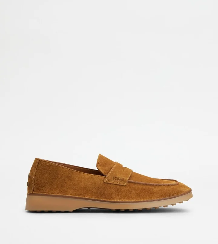 Loafers in Suede
