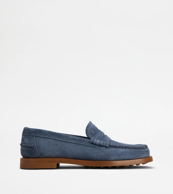 Loafers in Suede