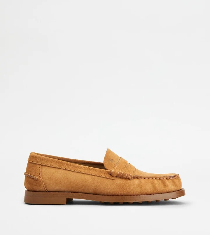 Loafers in Suede