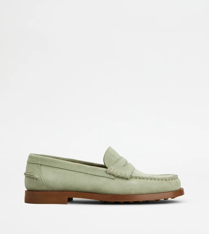 Loafers in Suede