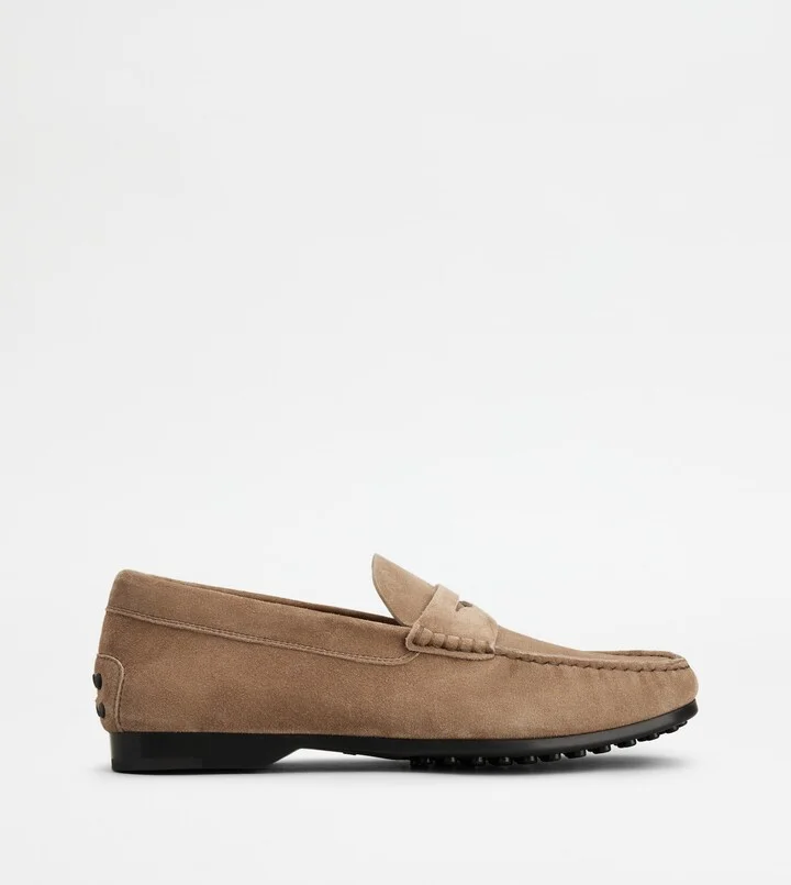 Loafers in Suede