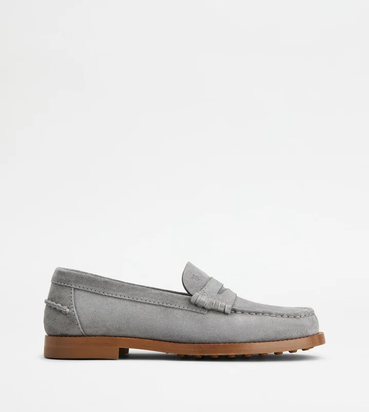 Loafers in Suede