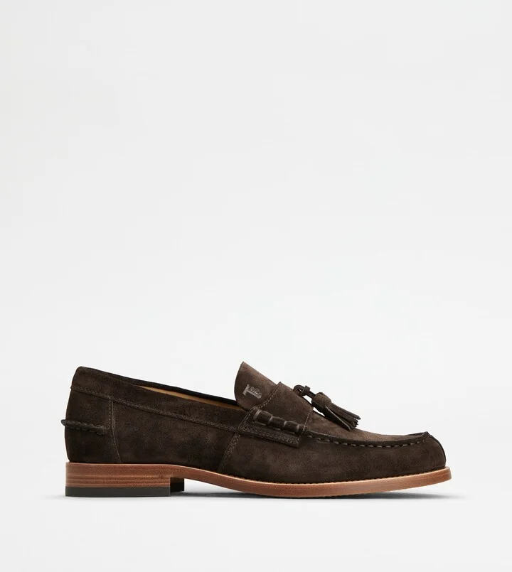 Loafers in Suede