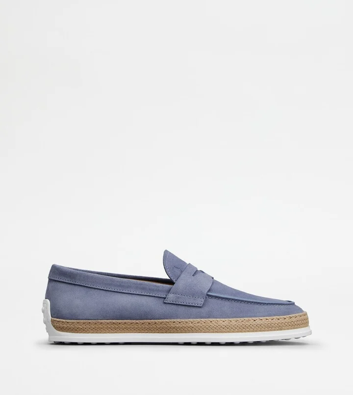 Loafers in Suede