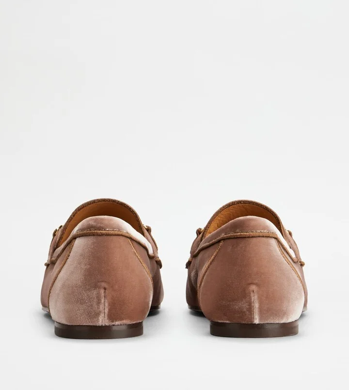 Loafers in Velvet - Image 3