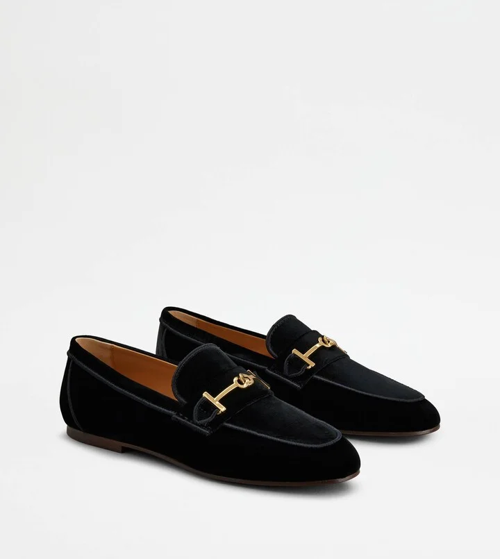 Loafers in Velvet - Image 2