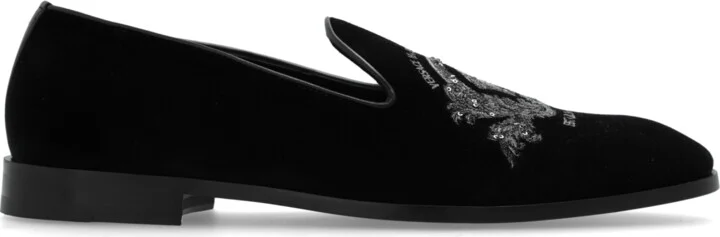 ‘Loafers’ Shoes, , - Black