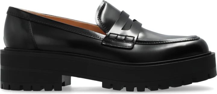 ‘Loafers’-type Shoes, , - Black