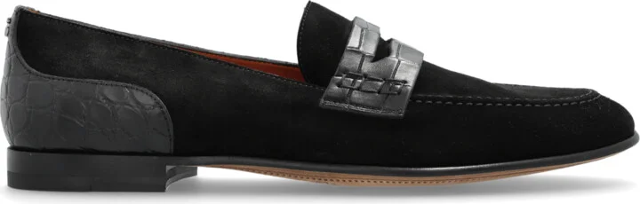 Loafers Type Shoes, , - Black