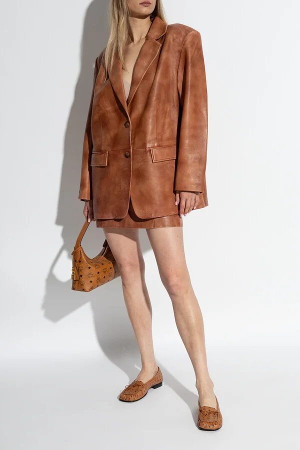 ‘Loafers’ Type Shoes, , - Brown - Image 2
